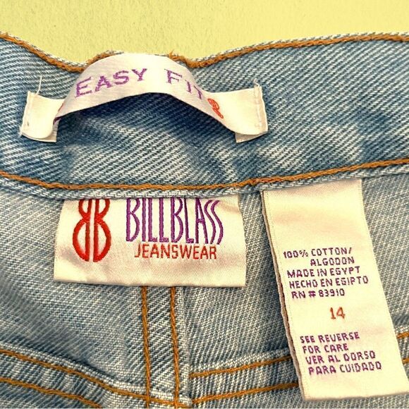 Vintage Bill Blass cut off jean shorts cheeky - Picture 4 of 7